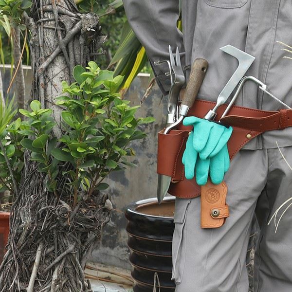 garden tool belt hip pouch