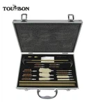 Tourbon Universal Gun Cleaning Kit Geweerpistool Shotgun Firearm All-in-One Reinigingsset Met Aluminium Draagtasje