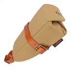 Tourbon canvas fietszadeltas