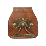 Echt lederen taille gereedschapshouder