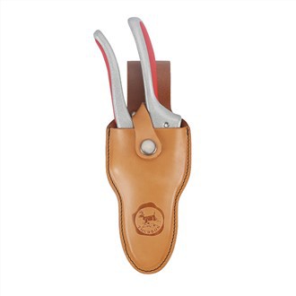 Leren snoeischaarholster voor riem