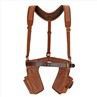 TOURBON Canvas Tool Belt 42 inch Comfort Lift Combo Tool Storage Pouch
